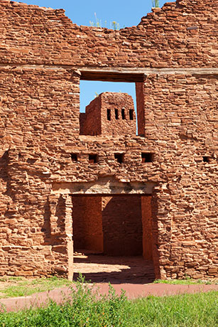 Nuestra Senora de la Purisima Concepcion de Cuarac, Quarai Ruins, Salinas Pueblo Missions National Monument, New Mexico