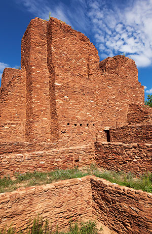 Nuestra Senora de la Purisima Concepcion de Cuarac, Quarai Ruins, Salinas Pueblo Missions National Monument, New Mexico