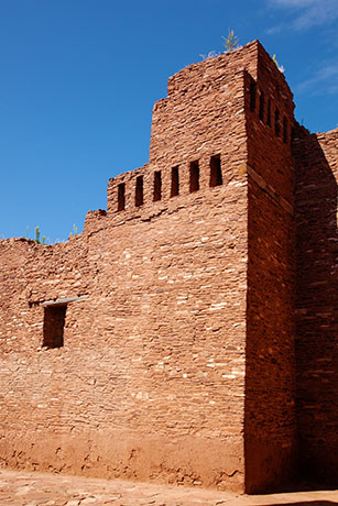 Nuestra Senora de la Purisima Concepcion de Cuarac, Quarai Ruins, Salinas Pueblo Missions National Monument, New Mexico