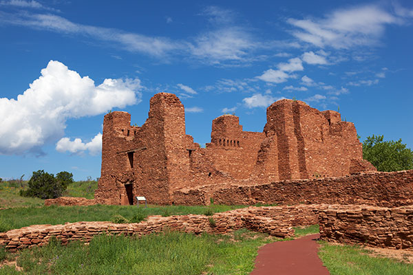 Nuestra Senora de la Purisima Concepcion de Cuarac, Quarai Ruins, Salinas Pueblo Missions National Monument, New Mexico