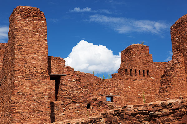 Nuestra Senora de la Purisima Concepcion de Cuarac, Quarai Ruins, Salinas Pueblo Missions National Monument, New Mexico