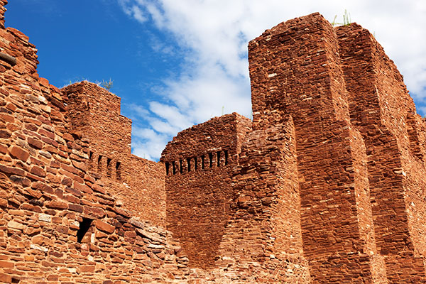 Nuestra Senora de la Purisima Concepcion de Cuarac, Quarai Ruins, Salinas Pueblo Missions National Monument, New Mexico