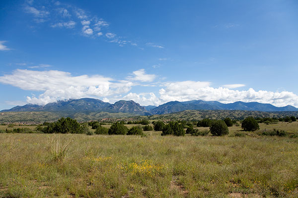 Mogollon Mountains from Aldo Leopold Vista Gila National Forest