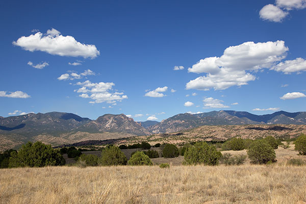 Mogollon Mountains from Aldo Leopold Vista Gila National Forest