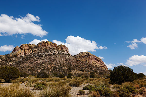 Knight Peak in Burro Mountains, Grant County, New Mexico