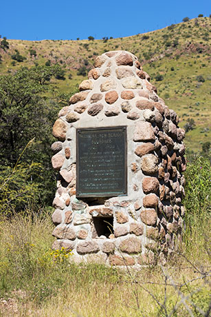 Arizona/New Mexico Boundary Monument, Geronimo Trail, Hidalgo County, New Mexico