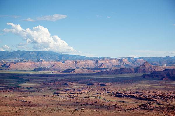View of Indian Creek from Needles Overlook Area, Southeastern Utah