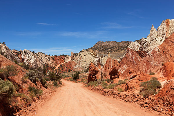 Rock Formations along Cottonwood Road, Grand Staircase - Escalante National Monument, Utah