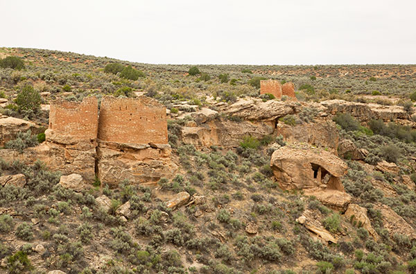 Twin Towers, Square Tower Unit, Hovenweep National Monument