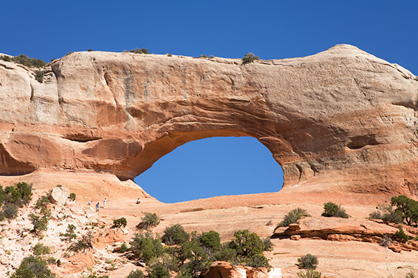 Wilson Arch in southeastern Utah,
