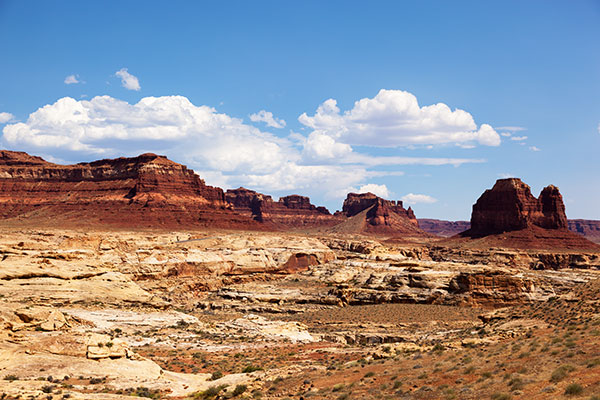 Looking across the Dirty Devil River in Southeastern Utah