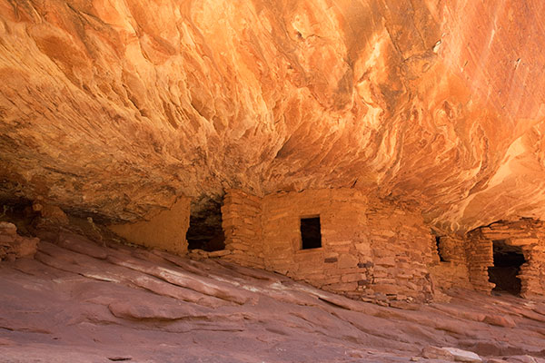 Fire House Ruins (House on Fire), Cedar Mesa, Southeastern Utah