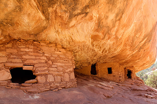 Fire House Ruins (House on Fire), Cedar Mesa, Southeastern Utah