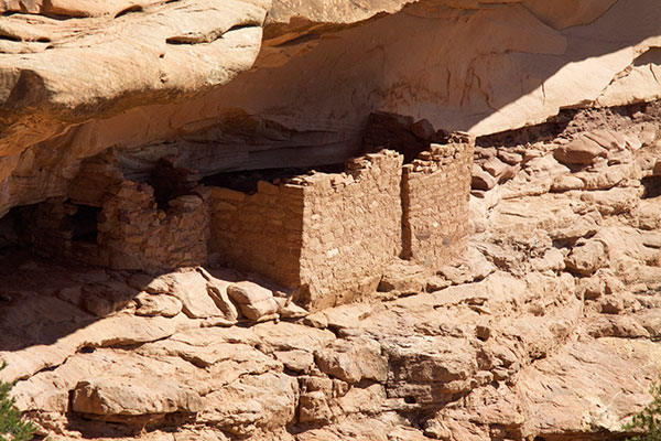 Mule Canyon Tower Ruins (Cave Canyon Towers Ruins), Cedar Mesa, Southeastern Utah