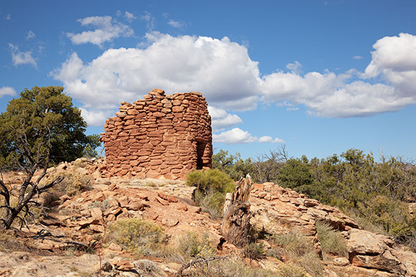 Mule Canyon Tower Ruins (Cave Canyon Towers Ruins), Cedar Mesa, Southeastern Utah